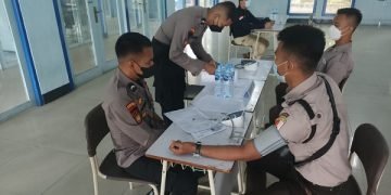 ABUJAPI Kalbar dan Polda Kalbar Gelar Vaksinasi untuk Satpam