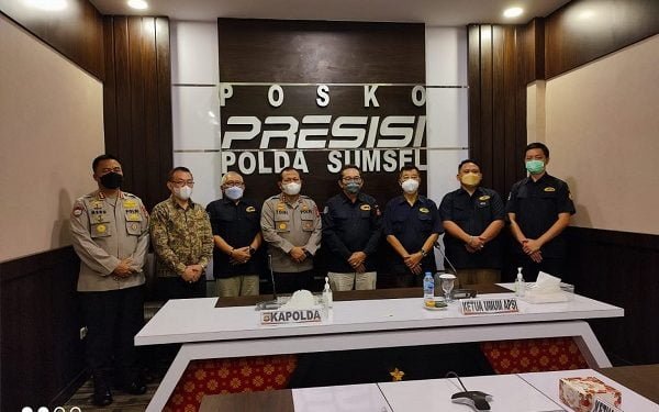 APSI Lakukan Audensi dengan Kapolda Sumsel