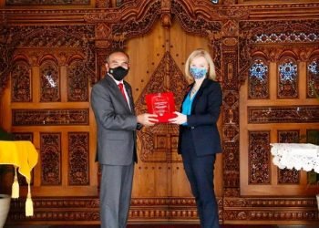 Menlu Inggris Bertemu Kepala BSSN Bahas Keamanan Siber