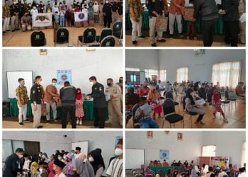 Sambut HUT Satpam ke-41, KBS RI Kota Batu se-Malang Raya dan SJN Gelar Bansos