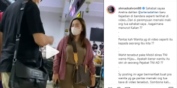 Petugas Keamanan Bandara Lerai Keributan Antara Ibu Anggota DPR dan Anak Jenderal Bintang Tiga