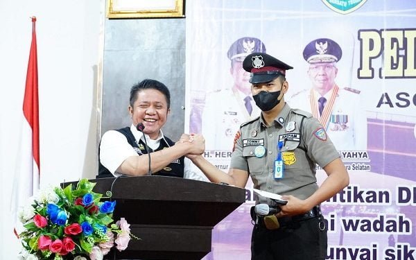 Gubernur Sumsel : Profesi Satpam Bukan Pekerjaan Abal – abal