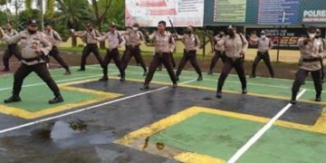 Tingkatkan Kemampuan Satpam, Satbinmas Polres Melawi Lakukan Pembinaan