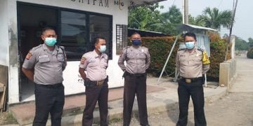 Satpam Dimbau Tetap Waspada dan Patuhi Prokes