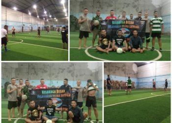 Jaga Kondisi Tubuh Tetap Prima, PPS Jateng Jatim Gelar Futsal