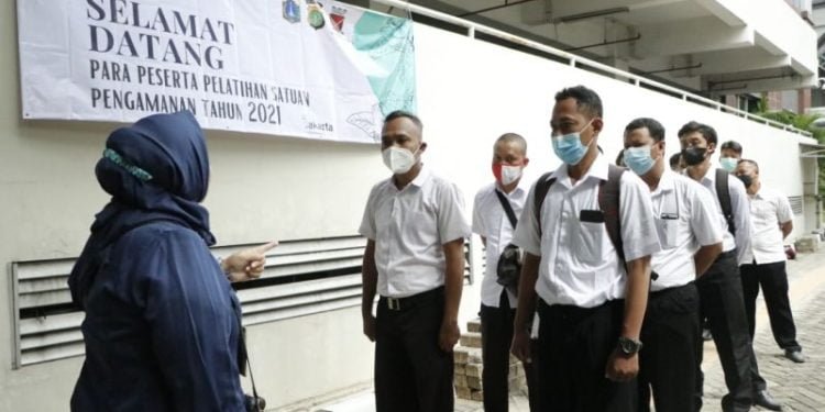 Kurangi Pengangguran, Pemkot Jakarta Pusat Gelar Pelatihan Satpam