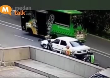 Pasca Satpam Ditabrak Sedan Putih, Pengemudi dan Korban Tempuh Jalur Hukum