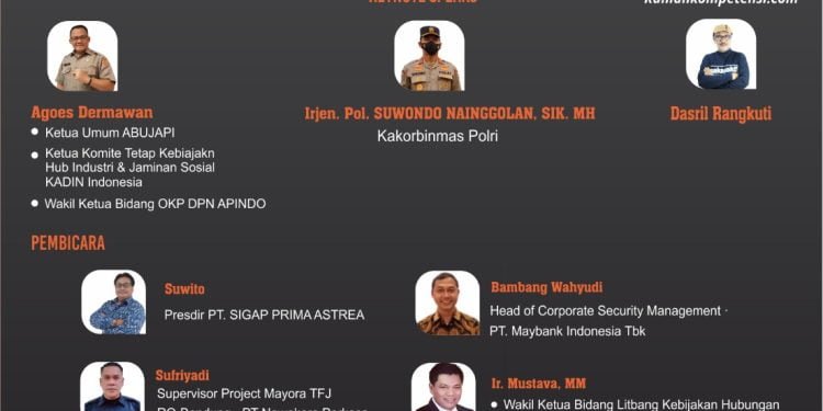 RKI dan ABUJAPI Gelar Seminar “Behavior & Service” untuk Satpam