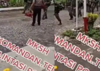 Berikan TNI Rambutan Saat Latihan, Satpam Tuai Pujian