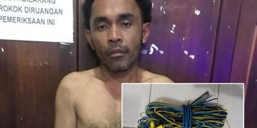 Satpam Berhasil Pergoki Maling Kabel Tembaga
