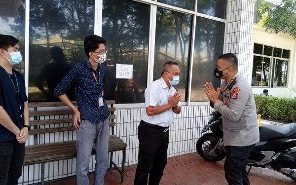 Dirbinmas Polda Banten Cek Legalitas Satpam di PT Nikomas Cikande