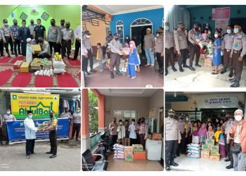 HUT Satpam ke-41, Satpam Kepri Peduli Bagikan Bantuan di 22 Panti Asuhan
