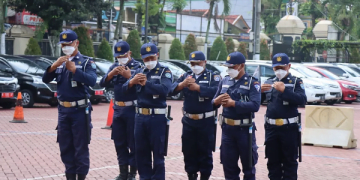 Meriahkan HUT ke-41 Satpam, Satbinmas Polres Malang Gelar Lomba