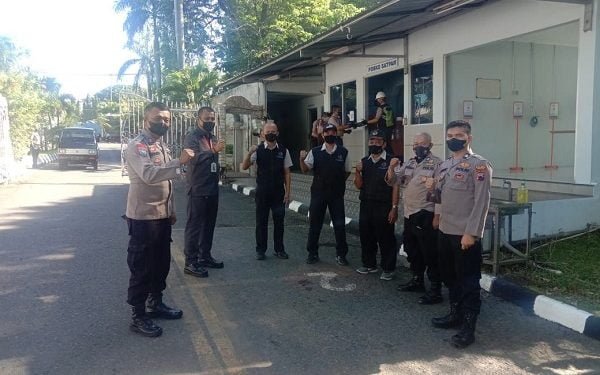 Satbinmas Polres Kendal Imbau Satpam Tetap Jaga Prokes
