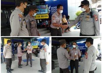 Jelang HUT Satpam ke-41, Satbinmas Polres Singkawang Gelar Sidak