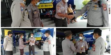 Jelang HUT Satpam ke-41, Satbinmas Polres Singkawang Gelar Sidak