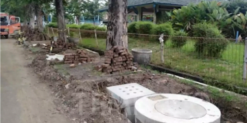 Satpam Bantah Tudingan PSI Soal Banjir di Citra Garden