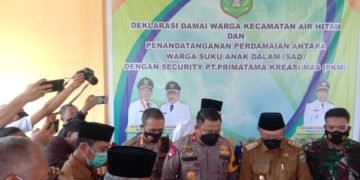 Kasus Penembakan Satpam oleh SAD Berujung Damai