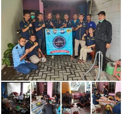 DPC KBS RI Sidoarjo Gelar Syukuran di HUT Perdana
