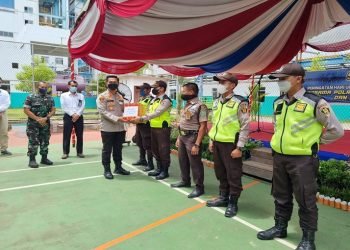 Kapolres Pulang Pisau dan Satpam Gelar Syukuran HUT ke-41 Satpam