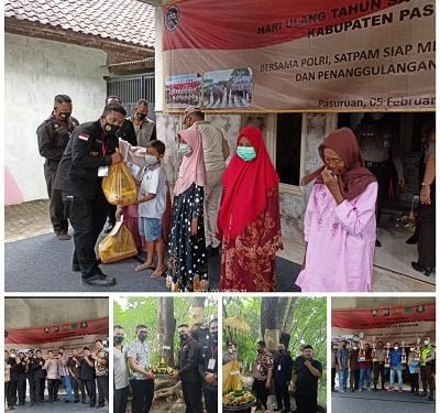 Peringati HUT Satpam, KBS RI Pasuruan dan Paguyuban Satpam Gelar Tasyakuran