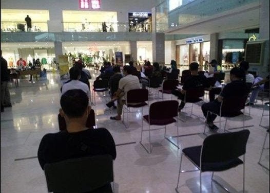 Ribuan Satpam di Bali Jalani Vaksinasi Booster