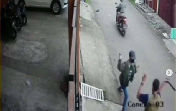 Gagalkan Pencurian, Satpam Duel dengan Maling