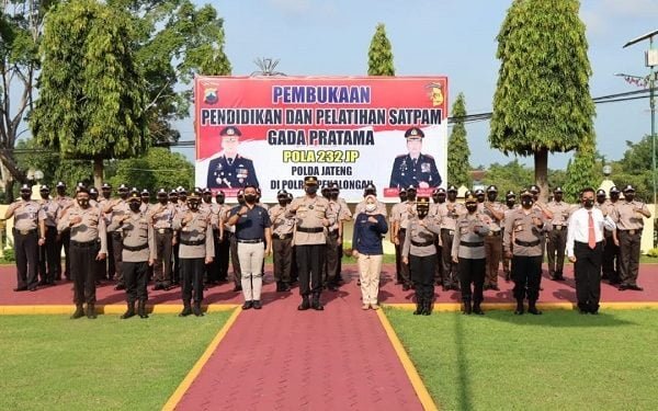 Kapolres Pekalongan Buka Diklat Satpam Gada Pratama