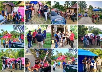 Gelar Aksi Kemanusian, DPC KBS RI Tanah Datar dan Payakumbuh Berikan Donasi