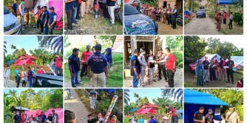 Gelar Aksi Kemanusian, DPC KBS RI Tanah Datar dan Payakumbuh Berikan Donasi