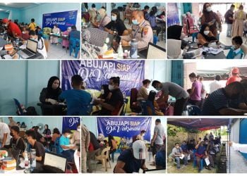 BPD ABUJAPI Kepri Gelar Vaksinasi Bersama BIN