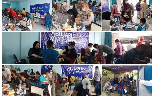 BPD ABUJAPI Kepri Gelar Vaksinasi Bersama BIN