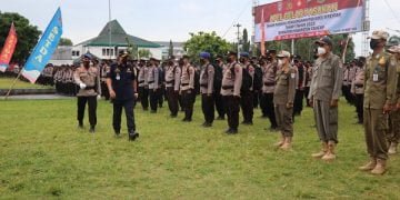 Jelang Pilkades Serentak, Forkopimda Gelar Apel Pengamanan