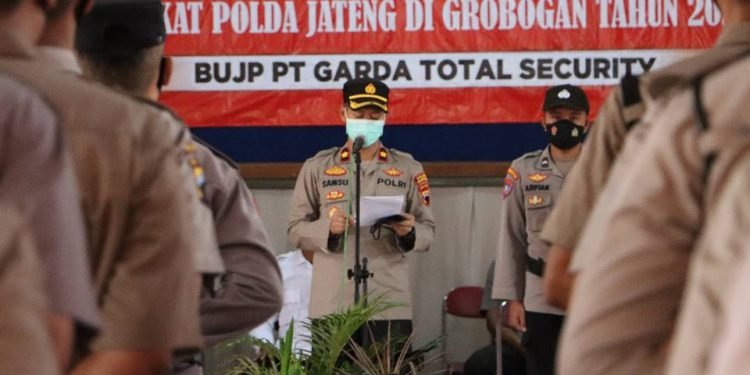 Wakapolres Grobogan Tutup Diklat Gada Pratama