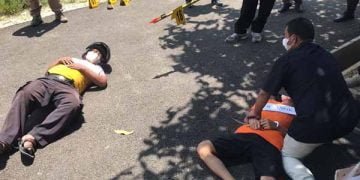 Polisi Gelar Rekonstruksi Pelaku Pembunuhan Terhadap Satpam