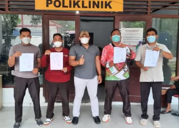 Ciptakan Lingkungan Kerja Bebas Narkoba, Satpam Tes Urine