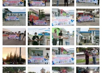 DPC KBS-RI Karawang Bagikan Takjil di Tiga Kawasan Industri