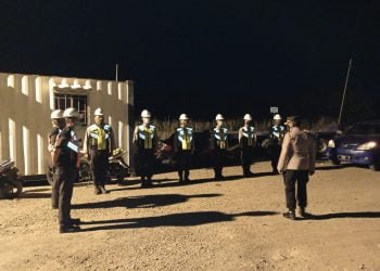 Ditbinmas Polda Banten Sambangi Satpam PLTU Lontar untuk Berikan Pembinaan