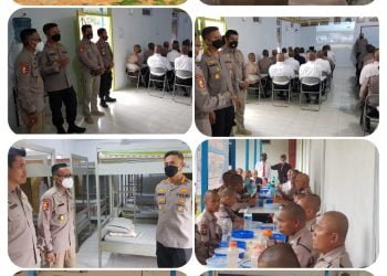 Tim Supervisi Korbinmas Baharkam Polri Tinjau Langsung Siswa Gada Pratama