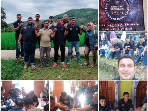 Pererat Tali Silaturahmi, DPC KBS RI Subang Gelar Halalbihalal