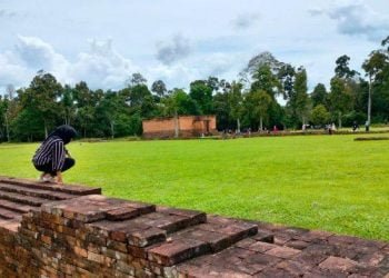 14 Petugas Satpam Awasi Ribuan Wisatawan Pengunjung Candi Muaro Jambi