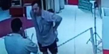 Duh! Diingatkan Gunakan Masker, Pengunjung Malah Tampar Satpam