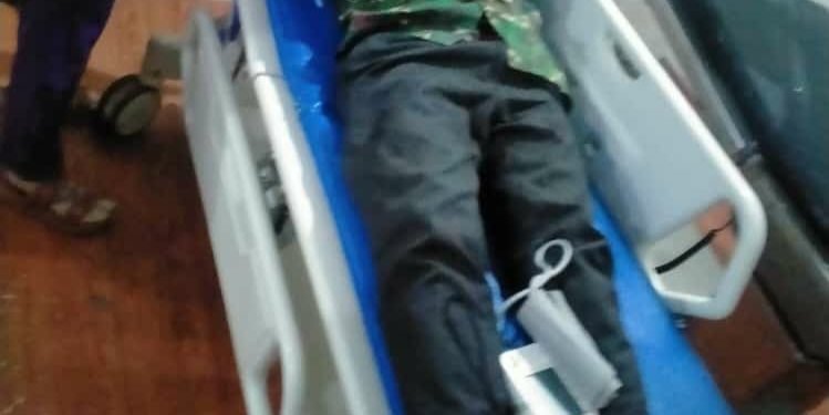 Gedung KPRI UNM Kebakaran, Satpam Luka Parah