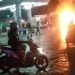 SPBU di Sukabumi Terbakar, Satpam Alami Luka Bakar