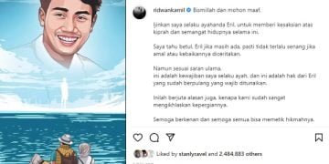 Putra Sulung Ridwan Kamil, Eril Berikan THR Satpam dari Saku Pribadi