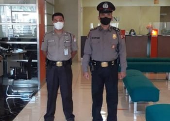 Satbinmas Polres Cimahi Sosialisasi Perpol No 4 Tahun 2020