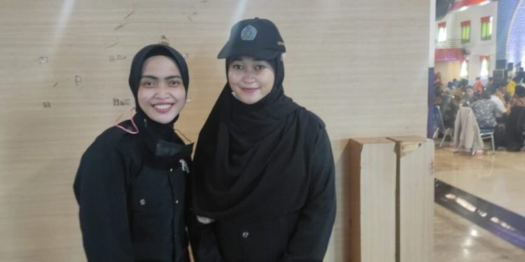 Inilah Dua Dara Cantik yang Menggeluti Dunia Satpam