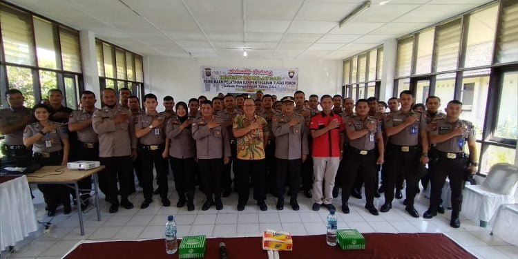 Polrestabes Medan Lakukan Pembinaan Pelatihan dan Penyegaran ke Satpam