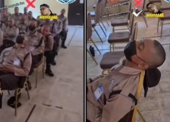 Kelelahan, Peserta Diklat Gada Pratama Tertidur Pulas
