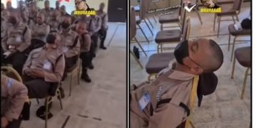 Kelelahan, Peserta Diklat Gada Pratama Tertidur Pulas